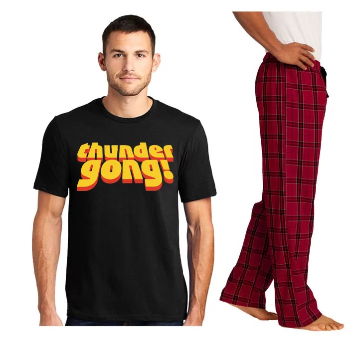 Jason Sudeikis Thunder Gong Pajama Set