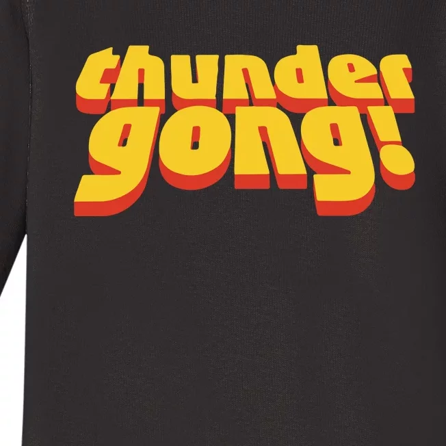 Jason Sudeikis Thunder Gong Baby Long Sleeve Bodysuit