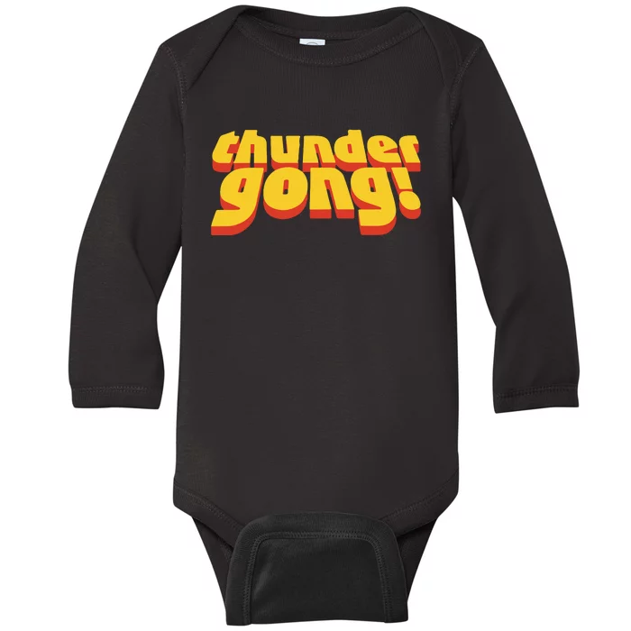 Jason Sudeikis Thunder Gong Baby Long Sleeve Bodysuit