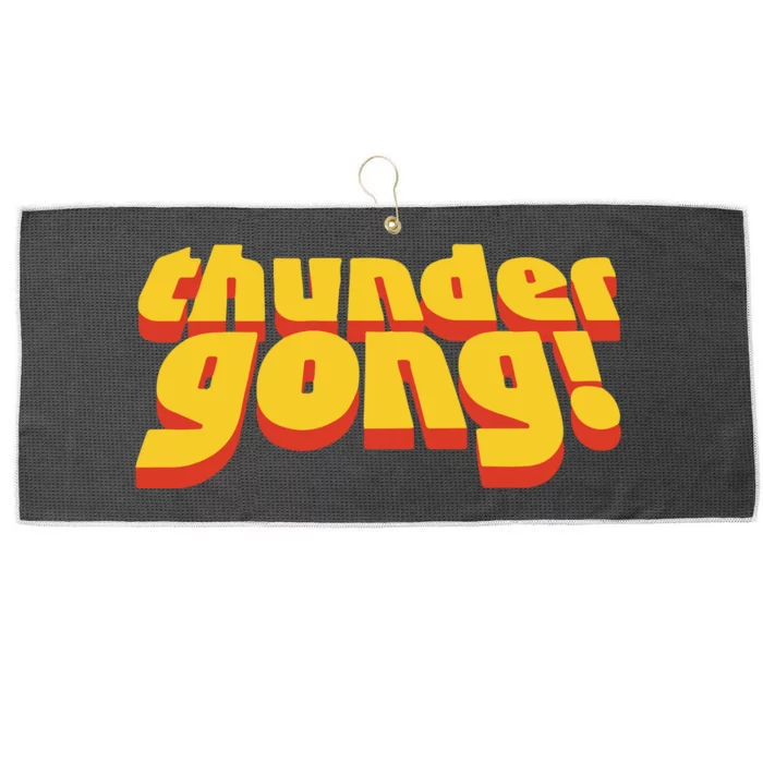 Jason Sudeikis Thunder Gong Large Microfiber Waffle Golf Towel