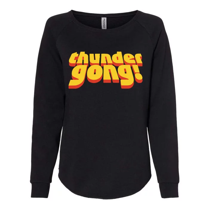 Jason Sudeikis Thunder Gong Womens California Wash Sweatshirt