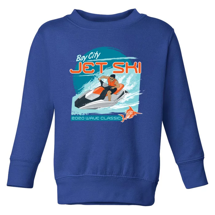 Jet Ski Water Sport Fun Summer Gift Toddler Sweatshirt