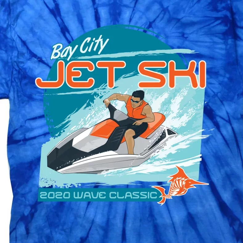 Jet Ski Water Sport Fun Summer Gift Tie-Dye T-Shirt