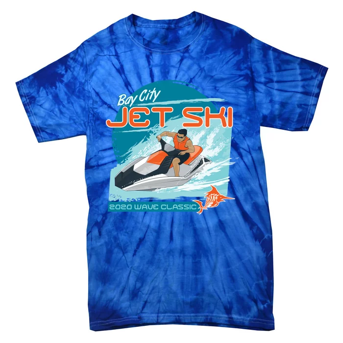 Jet Ski Water Sport Fun Summer Gift Tie-Dye T-Shirt