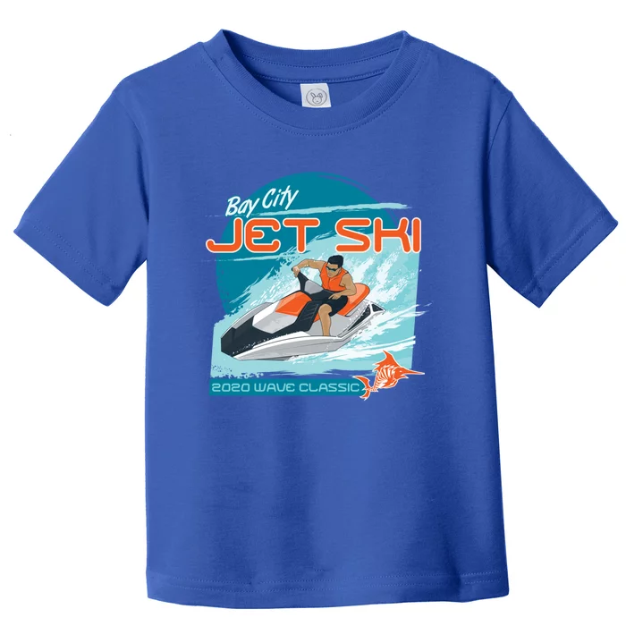 Jet Ski Water Sport Fun Summer Gift Toddler T-Shirt