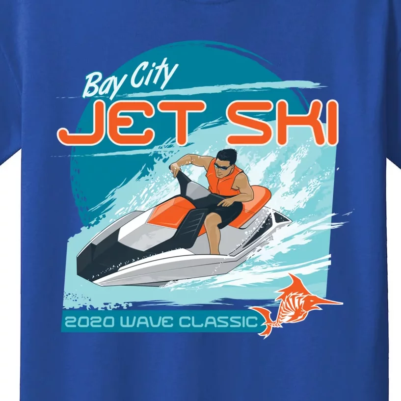 Jet Ski Water Sport Fun Summer Gift Kids T-Shirt