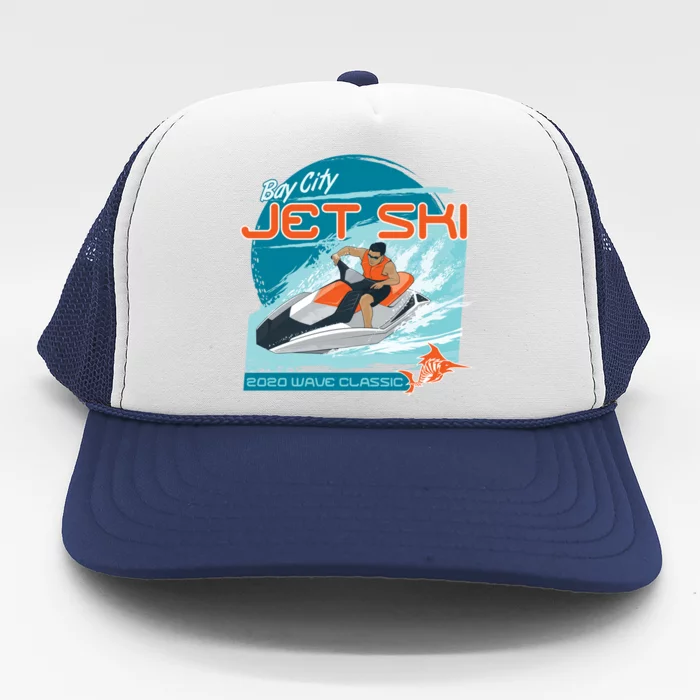 Jet Ski Water Sport Fun Summer Gift Trucker Hat