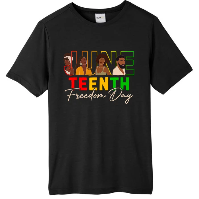 Juneteenth Shirts Women Men Black Power Black Freedom 1865 ChromaSoft Performance T-Shirt