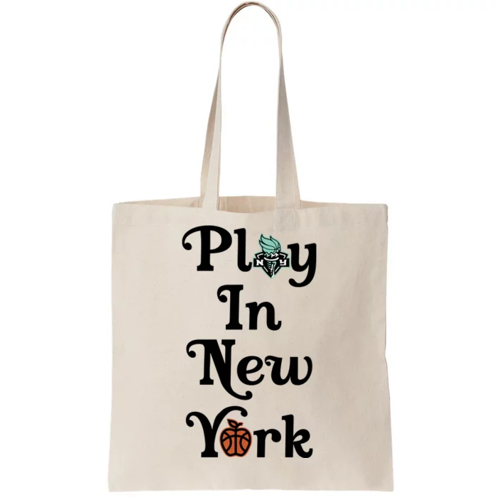 Jason Sudeikis Wearing Play In New York Tote Bag