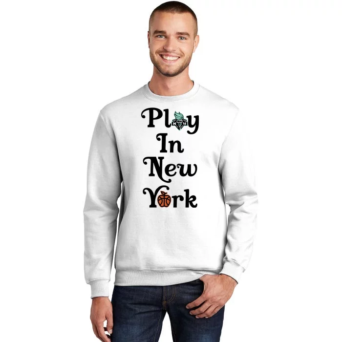 Jason Sudeikis Wearing Play In New York Sweatshirt