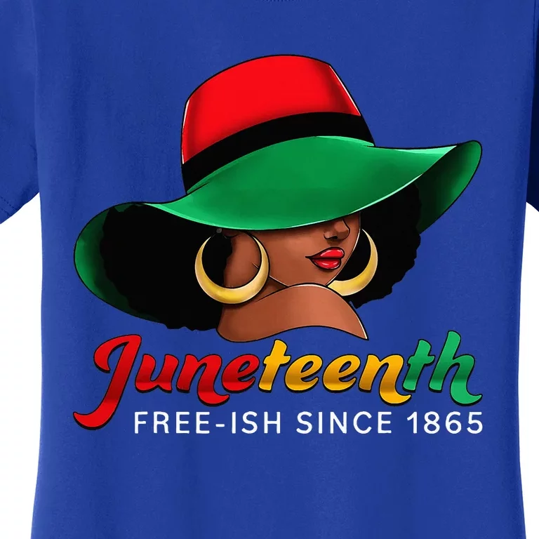 Juneteenth Shirts Women Celebrating Black Freedom Day 1865 Women's T-Shirt