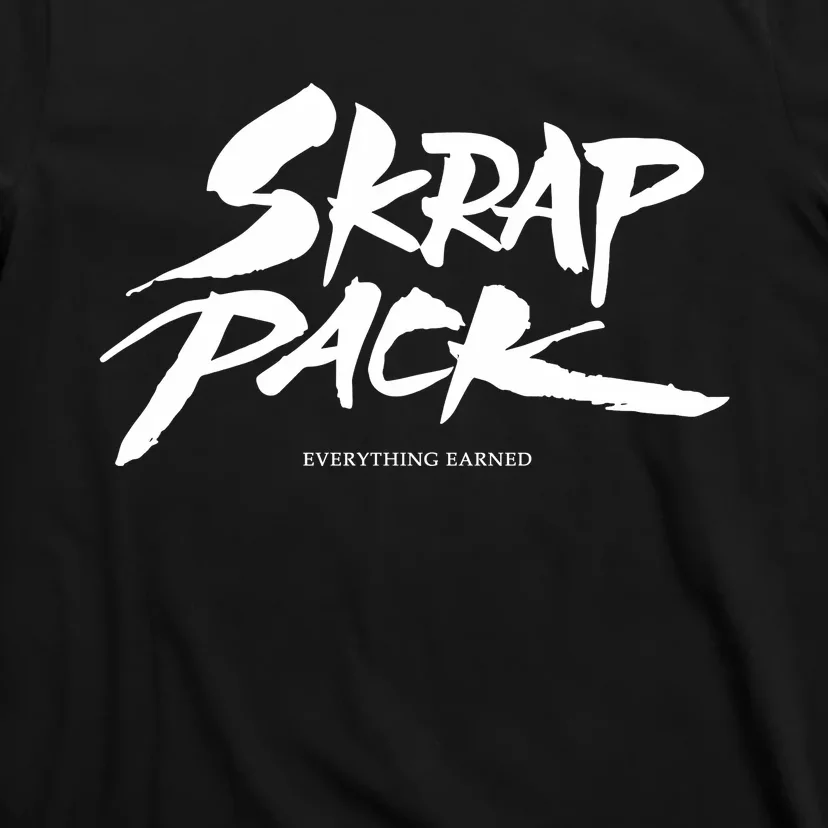 Jake Shields Wearing Skrap Pack Everything Earned T-Shirt