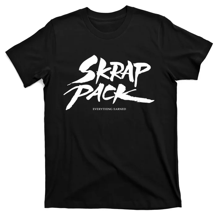 Jake Shields Wearing Skrap Pack Everything Earned T-Shirt