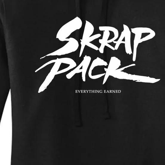 Jake Shields Wearing Skrap Pack Everything Earned Women's Pullover Hoodie