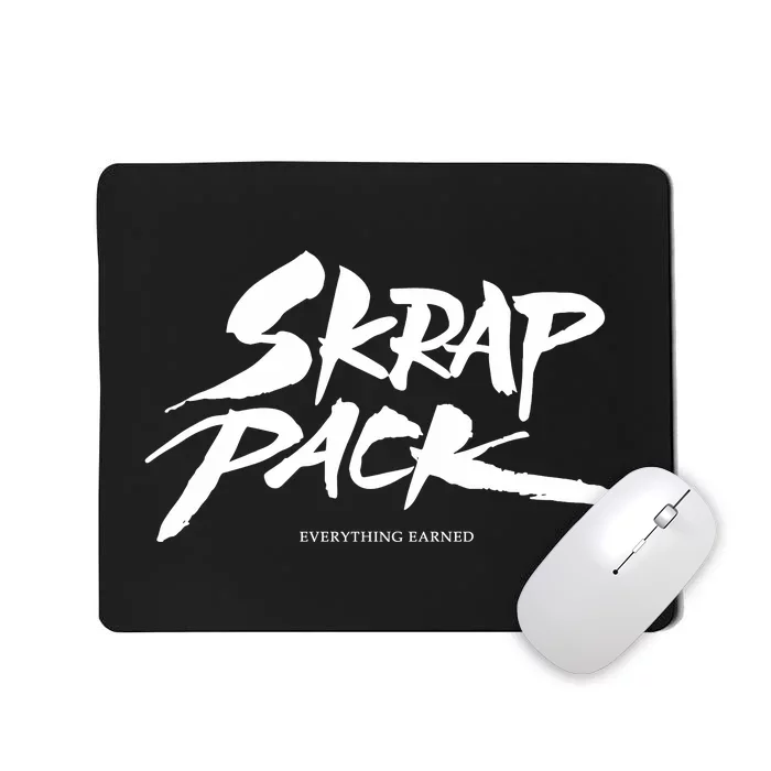 Jake Shields Wearing Skrap Pack Everything Earned Mousepad