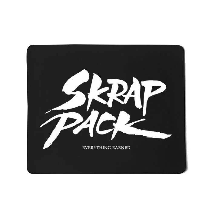 Jake Shields Wearing Skrap Pack Everything Earned Mousepad