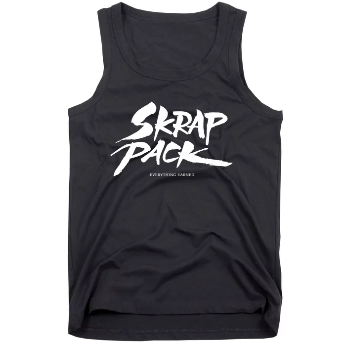 Jake Shields Wearing Skrap Pack Everything Earned Tank Top