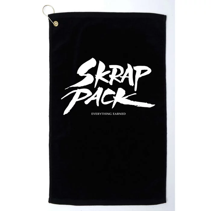 Jake Shields Wearing Skrap Pack Everything Earned Platinum Collection Golf Towel