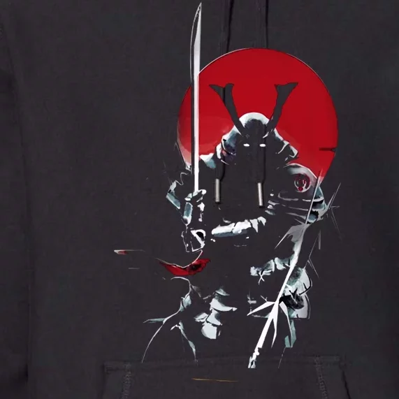 Japanese Samurai Warrior Lover Premium Hoodie