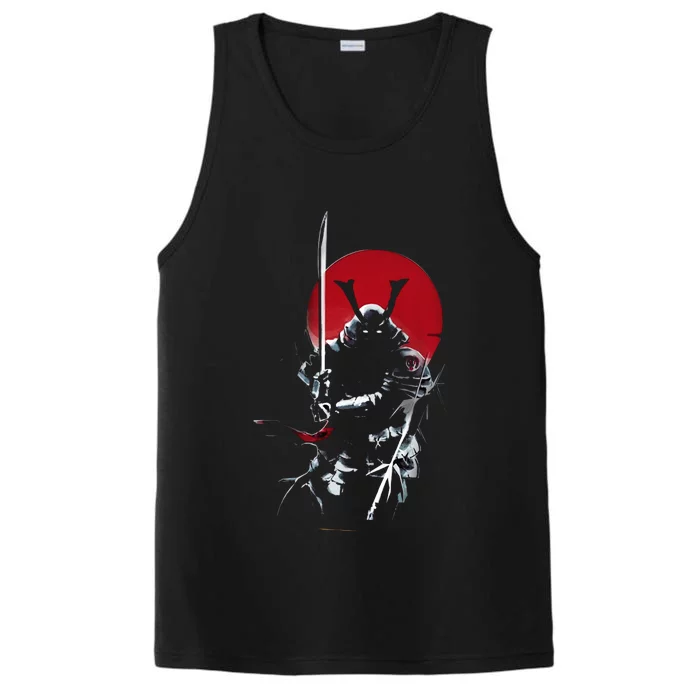 Japanese Samurai Warrior Lover Performance Tank