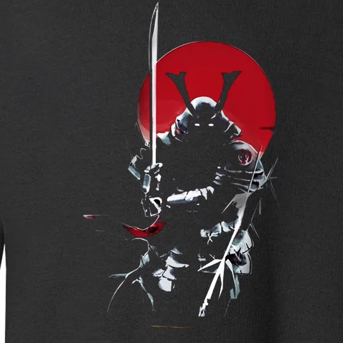 Japanese Samurai Warrior Lover Toddler Sweatshirt