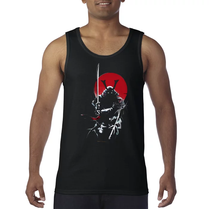 Japanese Samurai Warrior Lover Tank Top