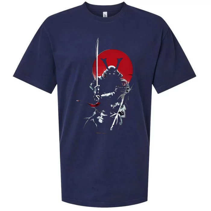 Japanese Samurai Warrior Lover Sueded Cloud Jersey T-Shirt