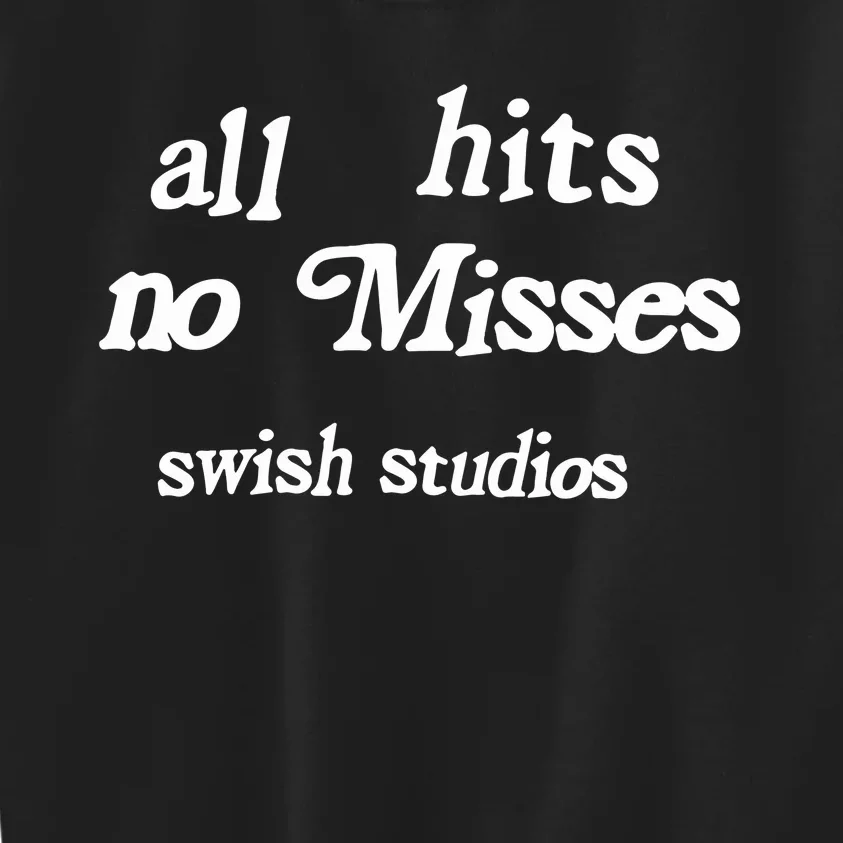 Jalen Suggs Wearing All Hits No Misses Swish Studios Kids Sweatshirt