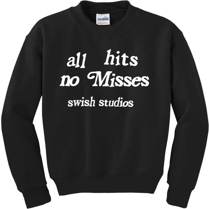 Jalen Suggs Wearing All Hits No Misses Swish Studios Kids Sweatshirt