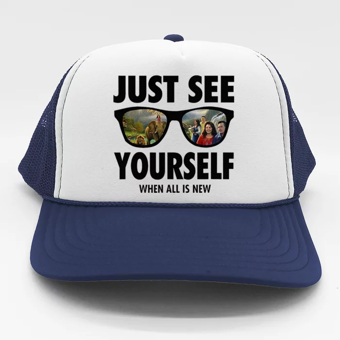 Just See Yourself Jw Best Life Ever Trucker Hat