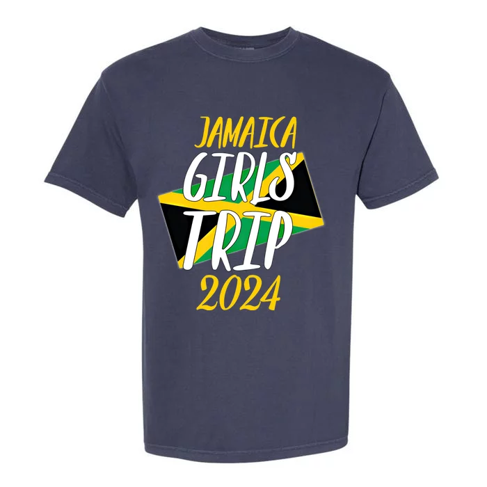 Jamaica Trip 2024 Vacation Cute Gift Garment-Dyed Heavyweight T-Shirt