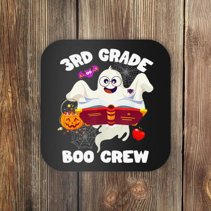 Join The 3rd Grade Boo Crew Spooky Halloween Coaster