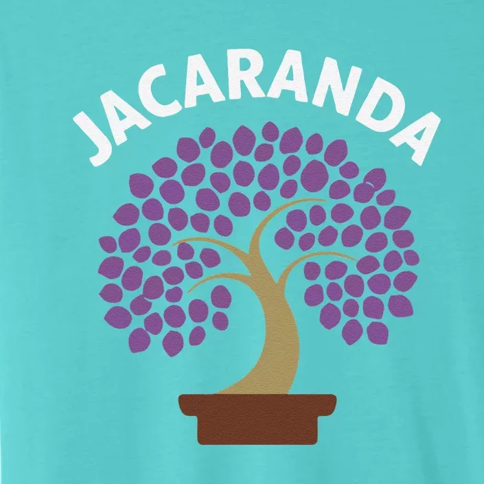 Jacaranda Tree Bonsai Art Purple Blossom ChromaSoft Performance T-Shirt