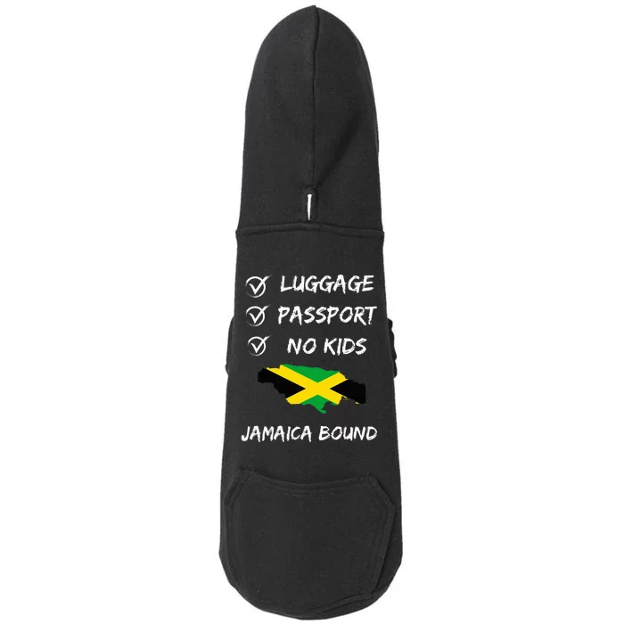 Jamaican Travel Clothing For Your Next Vacation To Jamaica Doggie 3-End Fleece Hoodie