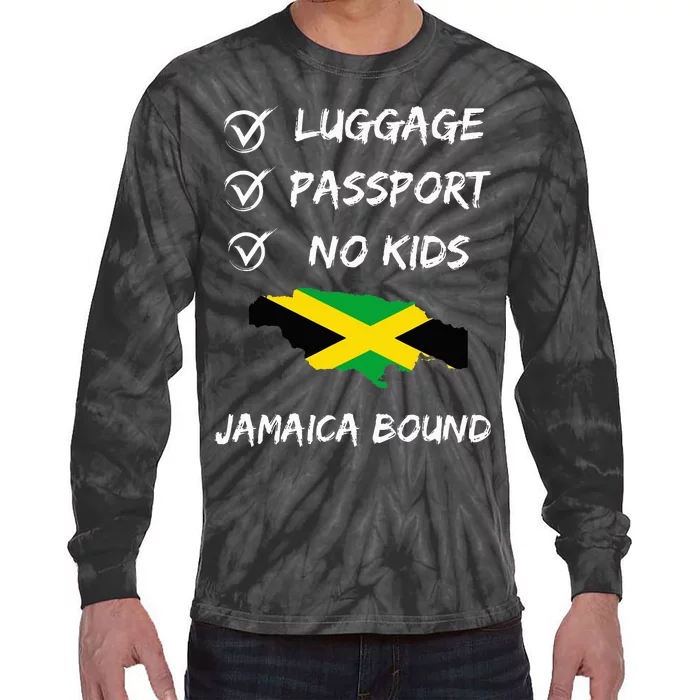 Jamaican Travel Clothing For Your Next Vacation To Jamaica Tie-Dye Long Sleeve Shirt