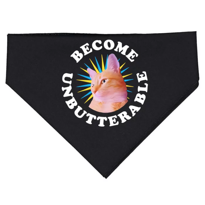 Jorts The Cat – Become Unbutterable USA-Made Doggie Bandana