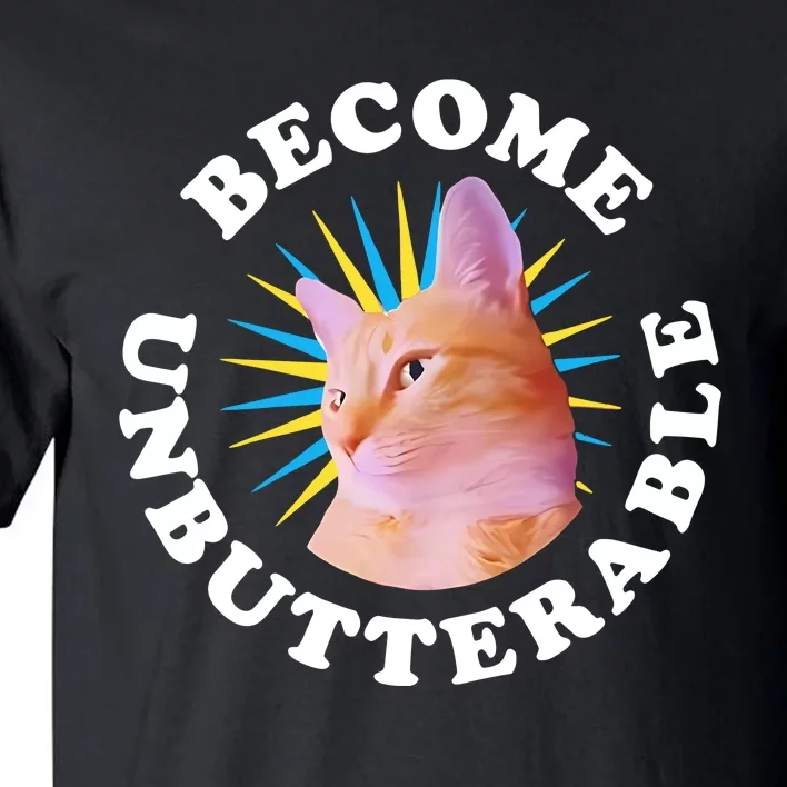 Jorts The Cat – Become Unbutterable Tall T-Shirt