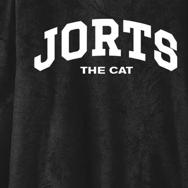 Jorts The Cat Hooded Wearable Blanket