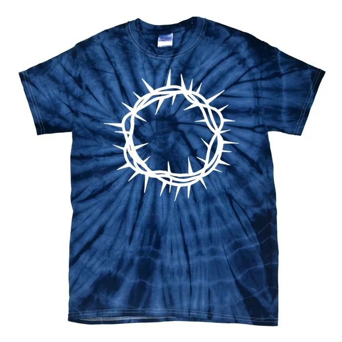 Jesus Thorn Crown Tie-Dye T-Shirt