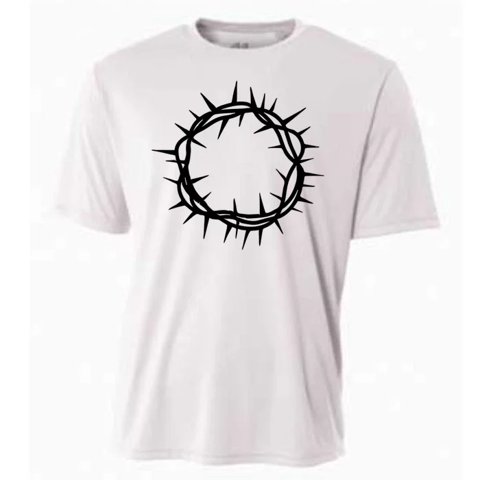 Jesus Thorn Crown Cooling Performance Crew T-Shirt