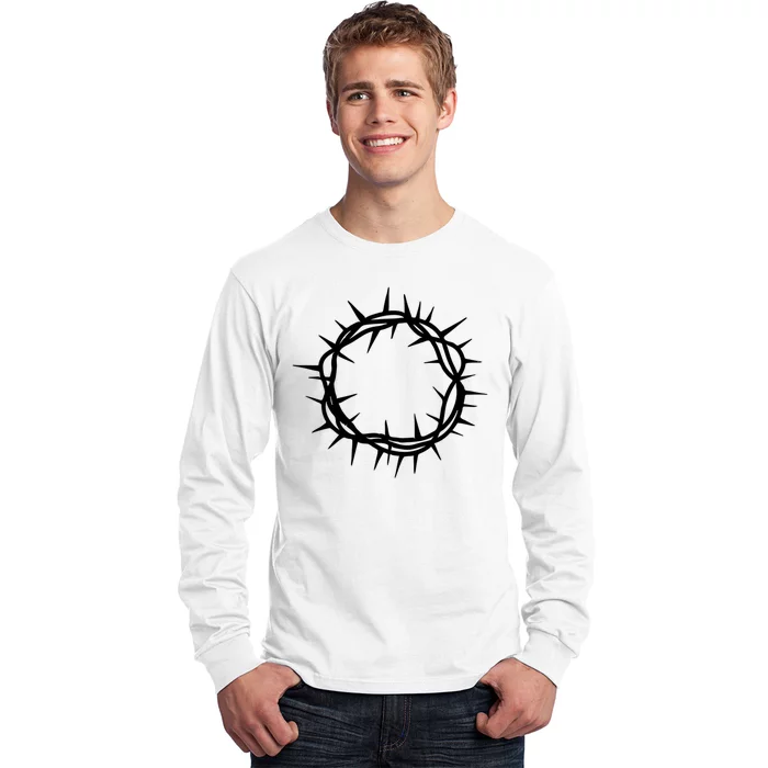 Jesus Thorn Crown Long Sleeve Shirt