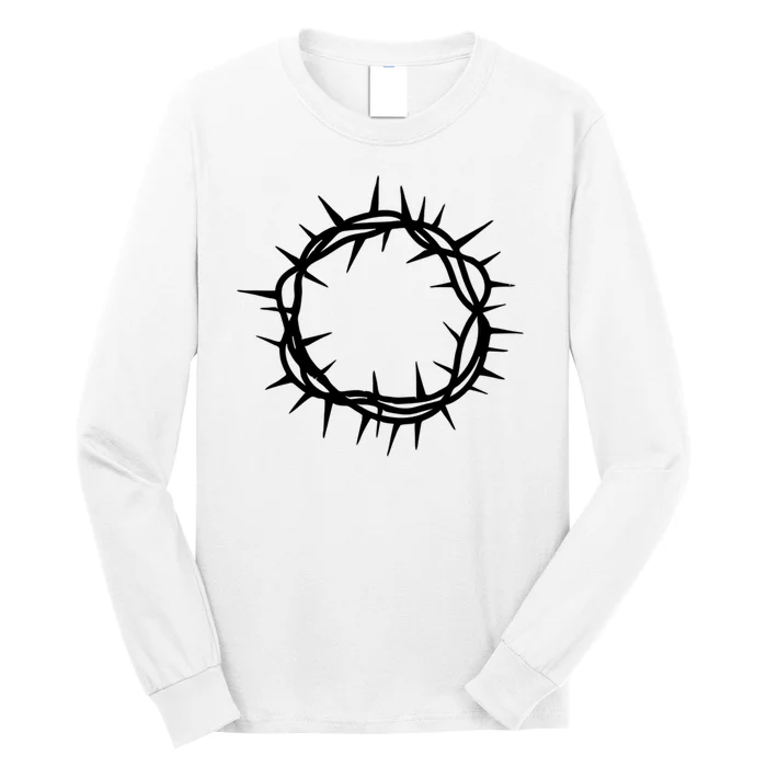 Jesus Thorn Crown Long Sleeve Shirt