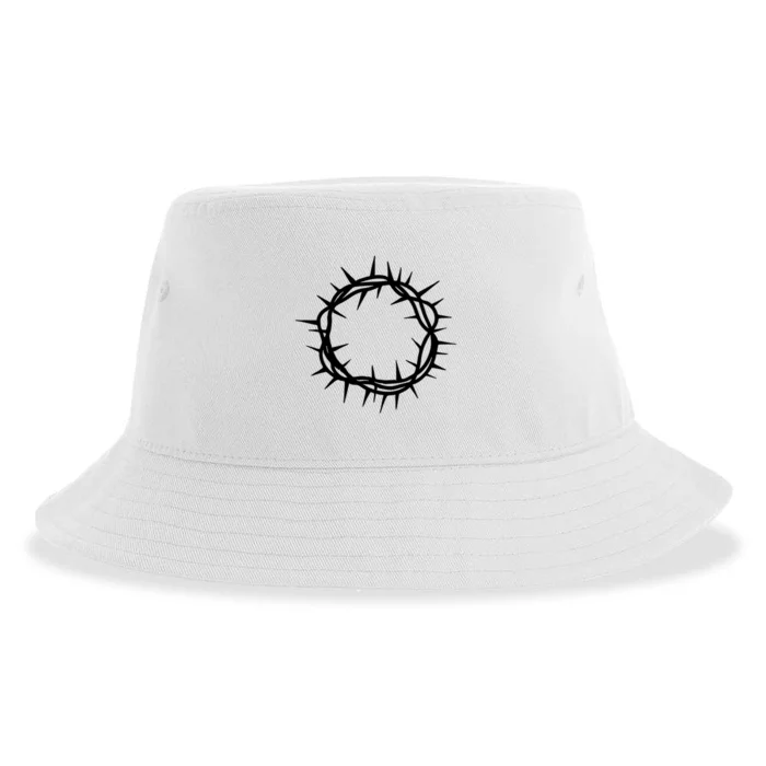 Jesus Thorn Crown Sustainable Bucket Hat