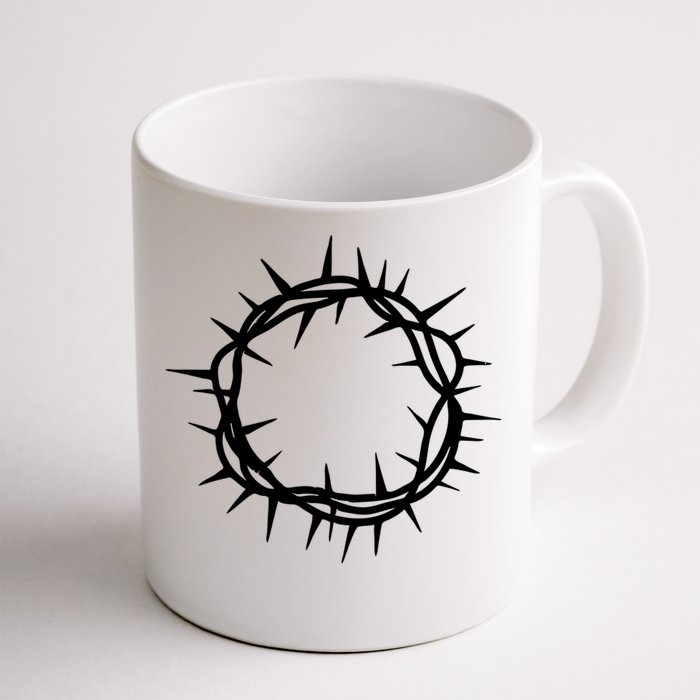 Jesus Thorn Crown Front & Back Coffee Mug