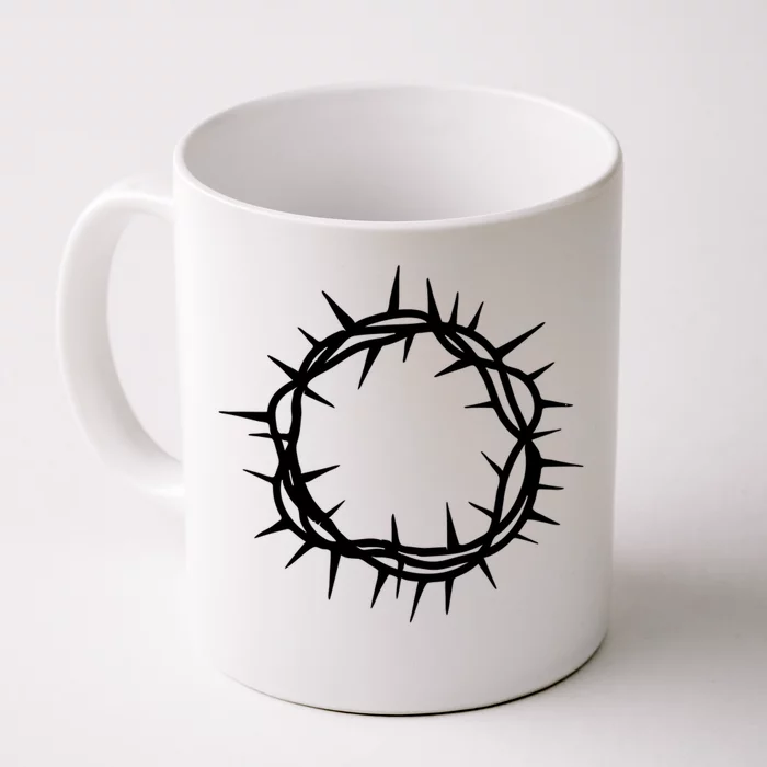 Jesus Thorn Crown Front & Back Coffee Mug