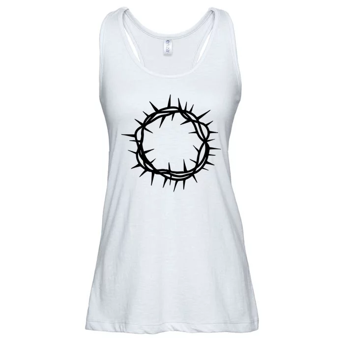 Jesus Thorn Crown Ladies Essential Flowy Tank