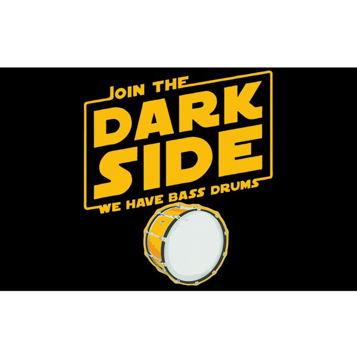 Join The Dark Side Bass Drum Player Bumper Sticker