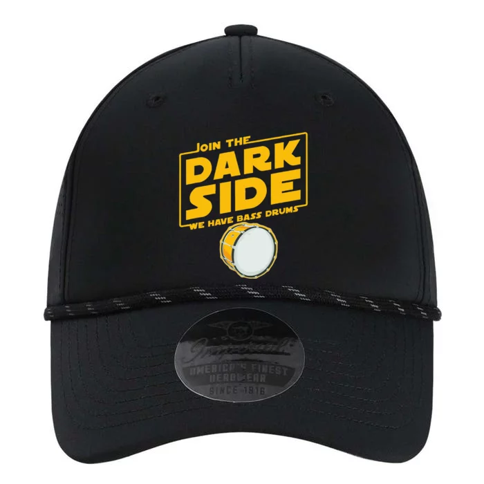 Join The Dark Side Bass Drum Player Performance The Dyno Cap