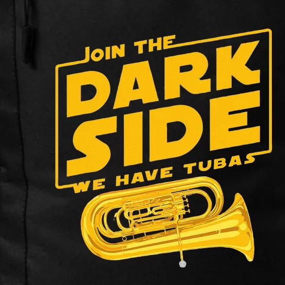 Join The Dark Side Tuba Player Daily Commute Backpack