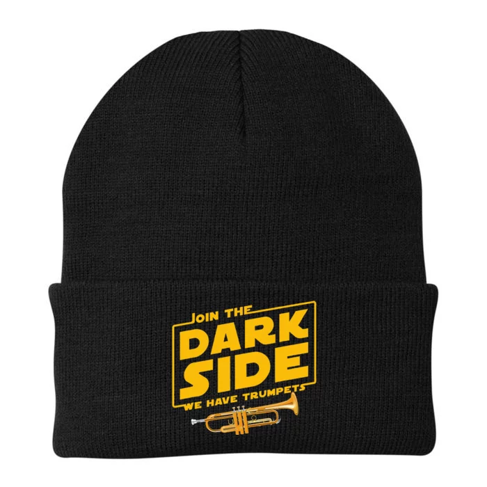 Join The Dark Side Trumpet Player Pride Knit Cap Winter Beanie